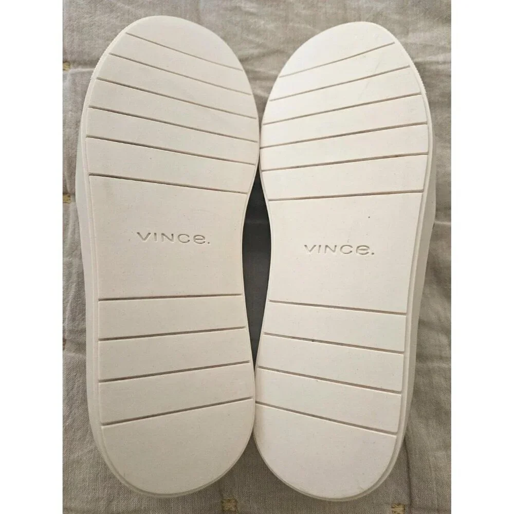 VINCE Blair Velvet Slip On Sneaker in Burgundy Size 6.5 Medium - Picture 4 of 6
